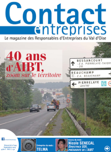 Contact entreprises Val d'Oise 09/2014